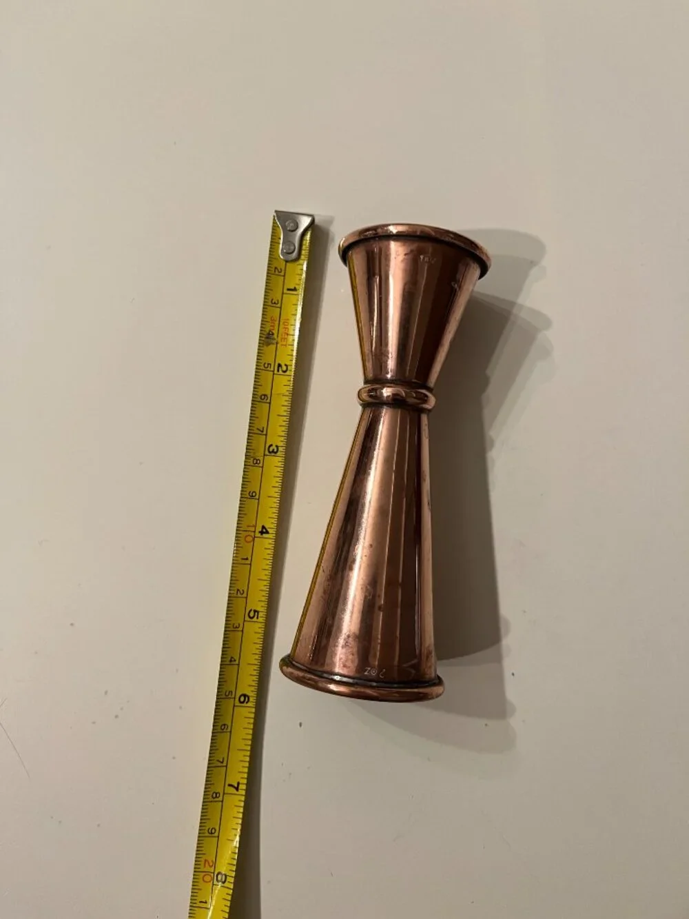 Vintage Japanese Style Double Cocktail Jigger Bar Tool 1 oz & 2 oz